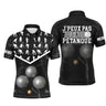 Polo Pétanque Femme Homme, Cadeau Humour Bouliste, J'peux Pas J'ai Pétanque - CT02122229 - POLO HOMME