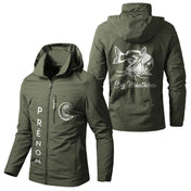 Veste Imperméable Et Coupe Vent, Big Moustaches, Pêche Du Silure, Cadeau Personnalisé Pêcheur - CT05092339 Vert