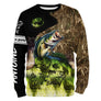 Sweater all-over pêche bar camouflage roseaux manches longues unisexe Be The Bait carnassier