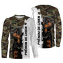 Sweat capuche chien Rottweiler all-over camouflage forêt motif chien noir feu photo prénom personnalisés cynophile