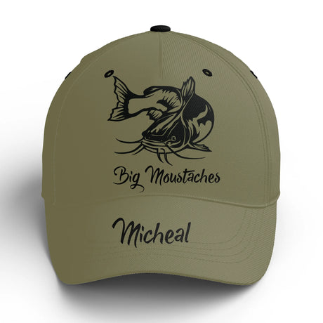 Fisherman Cap, Catfish Fishing, Personalized Gift for Fishing Fans - CT14082332