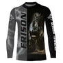 Débardeur all-over cheval frison noir avec frison galop étincelles été équestre