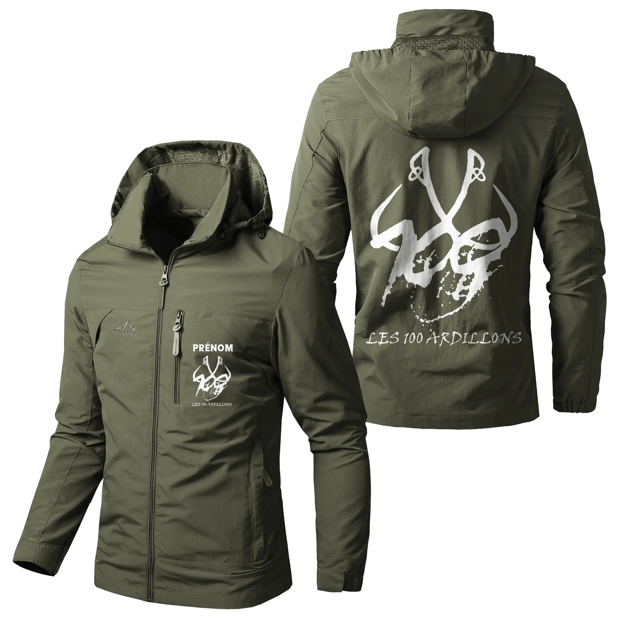Personalized Waterproof Jacket For Fisherman, Carp Angler, Carp Fishing, Original Fisherman Gift - LES 100 ARDILLONS - CT210923KYC