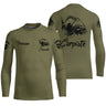 Karpfenangeln, originelles Fischergeschenk, T-Shirt, Kapuzenpullover, personalisiertes Anti-UV-Trikot zum Angeln – CT21122225