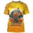 Joyeux Halloween, Citrouille Fantôme Halloween, T-shirt 3d Imprimé Partout - CT30092349 T-shirt