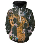 T-shirt randonnée variante avec chaussures sur rocher