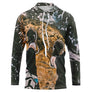 T-shirt randonnée variante avec scène nature aventure