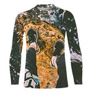T-shirt randonnée variante avec vue aérienne escalade