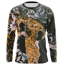 T-shirt randonnée variante avec rocher et nuages