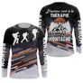 T-shirt randonnée variante avec silhouettes trek noir orange, prénom personnalisé