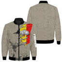 Tenue pétanque Belgique – Polo, veste & pantalon personnalisables - A14082502 - veste zippée