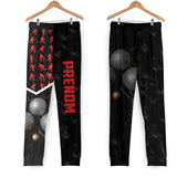 Polo Pétanque Femme Homme Noir - Rouge, Cadeau Humour Bouliste, Pétanque C'est Une Passion - CT02122230KYC