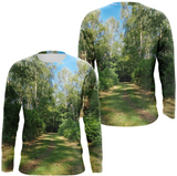 T-shirt Anti-UV Manches Longues Personnalisé – Impression Photo 100 % Personnalisée – Haute Qualité – Protection UV Homme & Femme