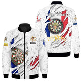 Polo Darts Les Trolls – Design Tricolore avec Nom Personnalisé - AL08062451KYC2