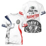 Maillot Fléchettes "J'peux Pas" - Design Blanc Homme Femme- T-Shirt Homme