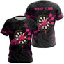 Maillot Fléchettes Personnalisé - Design Cœur 180 - T-shirt Femme
