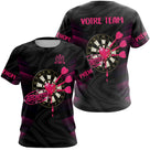 Maillot Fléchettes Personnalisé - Design Cœur 180 - T-shirt Femme