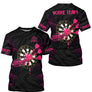 Maillot Fléchettes Personnalisé - Design Cœur 180 - T-shirt Homme