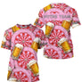 Maillot Fléchettes Personnalisé - Style Rose & Bière - T-Shirt Homme