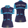 Maillot Fléchettes Personnalisé – Signez Vos Plus Beaux Visés - Polo Zippé Femme
