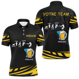Maillot Fléchettes Personnalisé – Style Vendredi & Bière - Polo Homme