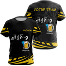 Maillot Fléchettes Personnalisé – Style Vendredi & Bière - T-Shirt Femme