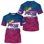 Maillot Pêche Bass Bleu Violet - Homme Personnalisé - T-Shirt Homme