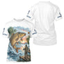 Maillot Pêche Carpe & Coucher du Soleil - Blanc Homme - T-Shirt Homme