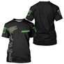 Maillot Pêche Le Brochets Vert Fluo Homme Personnalisé - T-Shirt Homme