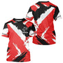 Maillot Pêche Rouge & Noir Personnalisé - Fishing Club - T-Shirt Homme