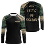 Maillot Pêcheur Camouflage Kaki - Homme Personnalisé - Long Sleeves Homme
