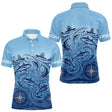 Maillot Passionné Pêche Le Thon - Bleu Personnalisé Anti-UV - Polo Homme