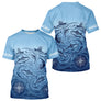 Maillot Passionné Pêche Le Thon - Bleu Personnalisé Anti-UV - T-Shirt Homme