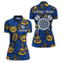 Maillot Équipe Fléchettes -  Ludiques Vacances Personnalisé - Polo Zippé Femme