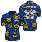 Maillot Équipe Fléchettes -  Ludiques Vacances Personnalisé - Polo Zippé Homme