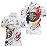 Polo Darts Les Trolls – Design Tricolore avec Nom Personnalisé - AL08062451KYC2