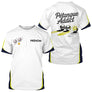 Polo Blanc Pétanque Addict - Personnalisé Bouliste Blanc & Jaune - T-Shirt Homme