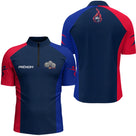 Polo Boules Pétanque Homme Femme - Drapeau Français - Polo Zippé Homme