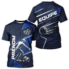 Polo Bouliste Bleu Personnalisable - Équipe Homme Femme - T-Shirt Homme