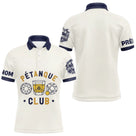 Polo Cadeau Bouliste Personnalisé - Crème & Bleu Passionnés - Polo Homme