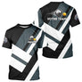 Polo Cadeau Pétanque - Boules Noir & Gris Équipe - T-Shirt Homme