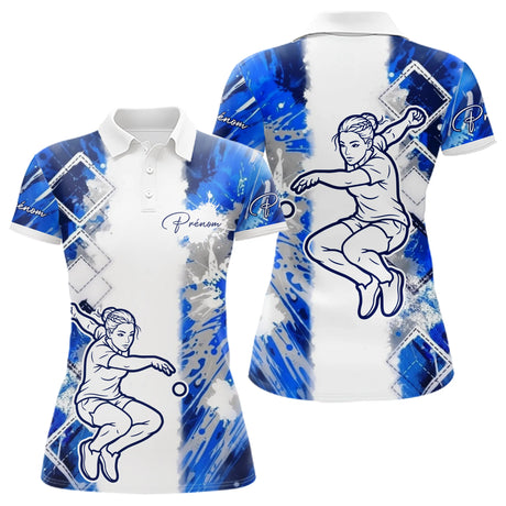 Polo Cadeau Pétanque – Élégance Performance Boulodrome - Polo Femme