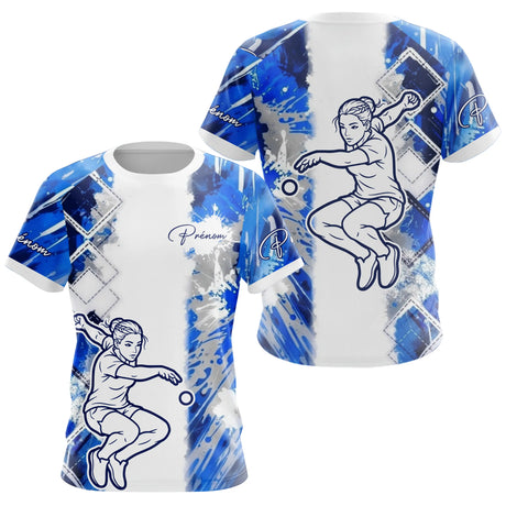 Polo Cadeau Pétanque – Élégance Performance Boulodrome - T-Shirt Femme