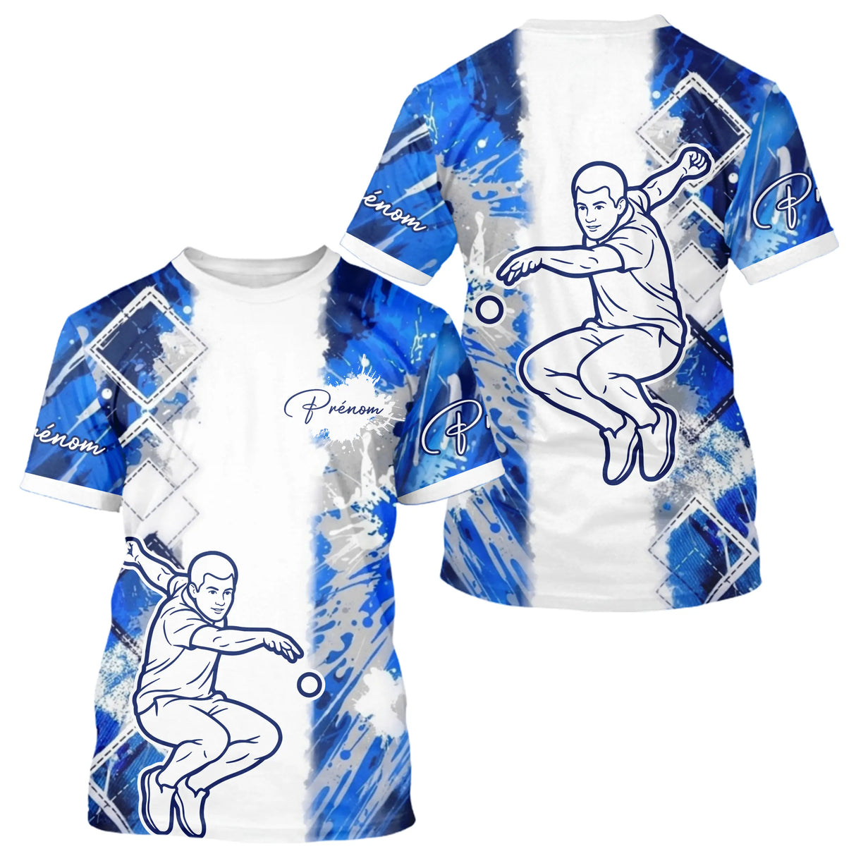 Polo Cadeau Pétanque – Élégance Performance Boulodrome - T-Shirt Homme