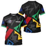 Polo Cadeau Pétanqueur Homme Femme - Équipe Noir Multicolore - T-Shirt Homme