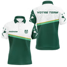 Polo Club Fléchettes Personnalisé – Classique Vert & Blanc - Polo Homme