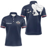 Polo Club Pétanque Homme Femme - Personnalisé Bleu Marine - Polo Homme
