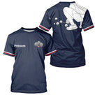 Polo Club Pétanque Homme Femme - Personnalisé Bleu Marine - T-Shirt Homme
