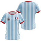 Polo Club Pétanque Homme Femme - Style Drapeau Français - T-Shirt Femme