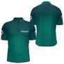 Polo Club Pétanque Vert Personnalisé - Cadeau Humour Homme Femme - Polo Zippé Homme